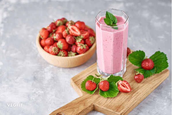 Strawberry Shake_VegFit
