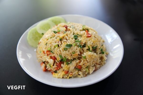 Acidity Controlling Cucumber Carrot Rice