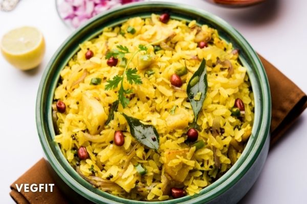 Vegetable Poha recipe