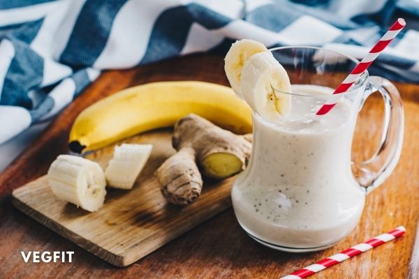 Banana Ginger Energy smoothie