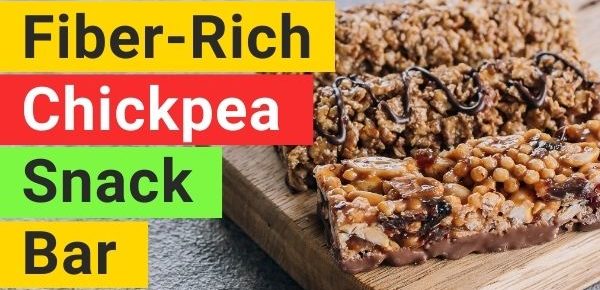 Fiber-Rich Chickpea Snack Bar