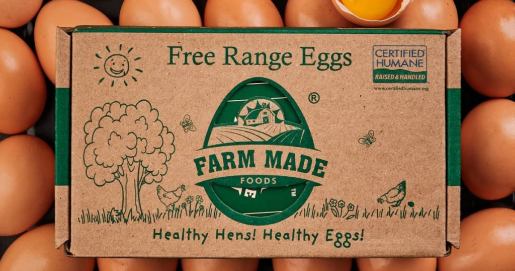 Farm made eggs